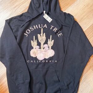 RSQ Black Joshua Tree Hoodie Medium